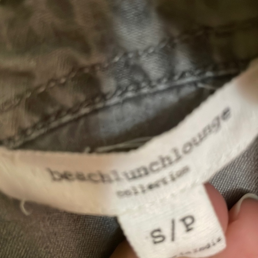 beachlunchlounge Womens size S button down dress/ coverup/ tunic. NWOT - Picture 2 of 9